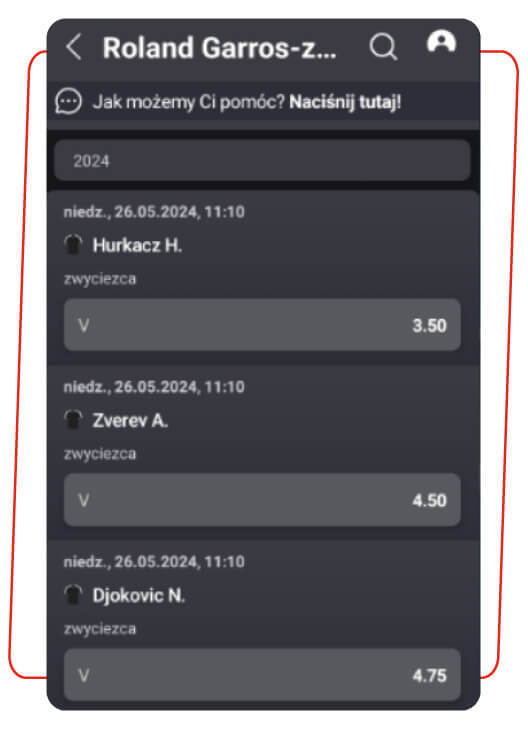 tenis zakłady bukmacherskie fortuna