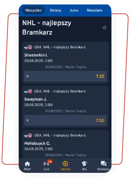zaklady hokej bukmacher sts